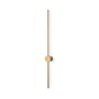 Opviq Sword - 13487 Lámpara de pared dorada